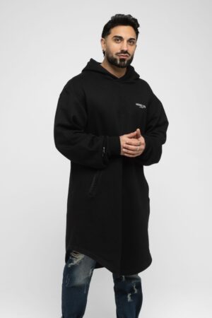 Long hoodie (BLACK)