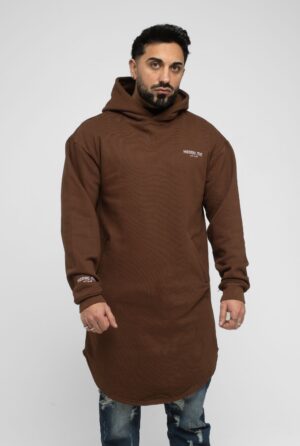 Long hoodie (BROWN) 1